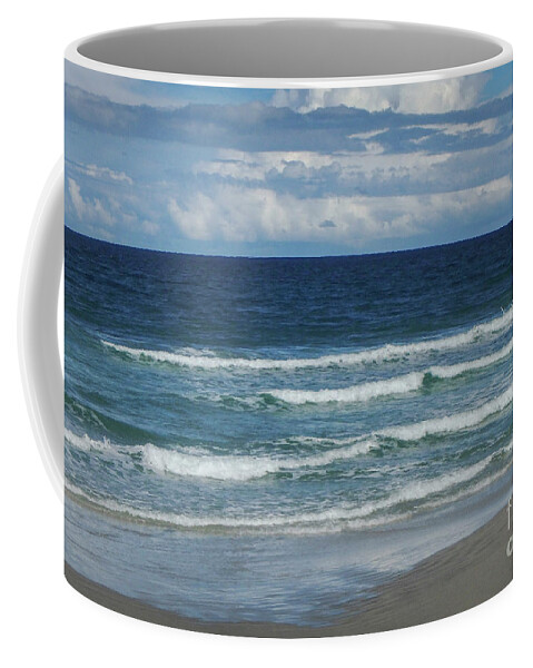 Beach Coffee Mug featuring the photograph Salty Life by Judy Hall-Folde