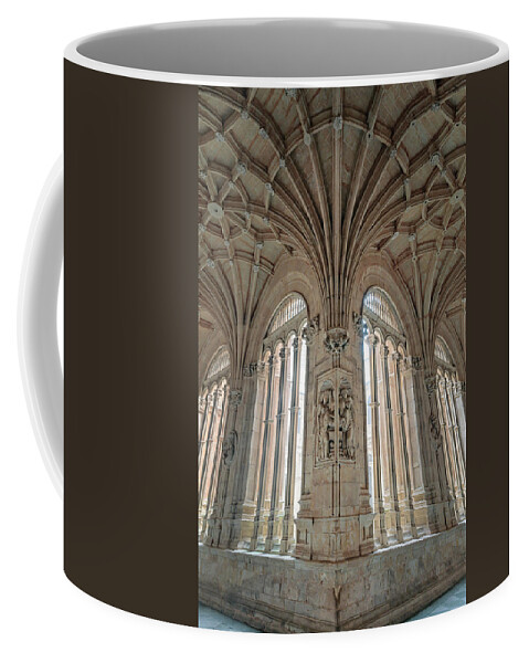 Salamanca Coffee Mug featuring the photograph San Estaban Cloister Salamanca Spain by Joan Carroll