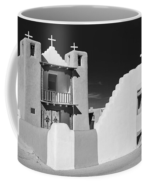 San Geronimo Coffee Mug featuring the photograph San Geronimo de Taos by Peter Boehringer