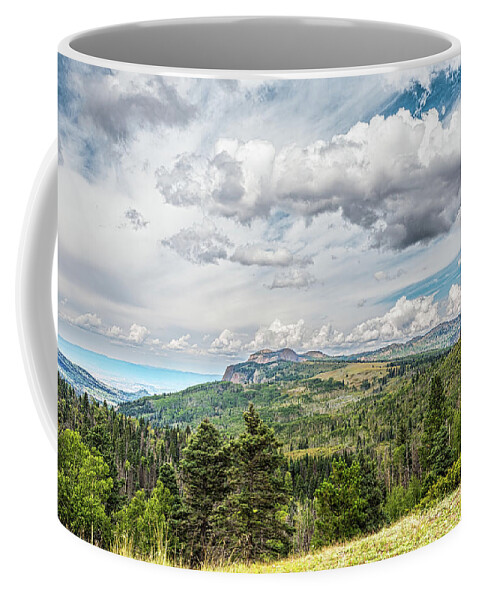Landscape Coffee Mug featuring the photograph San Juan Mountains New Mexico by Debra Martz