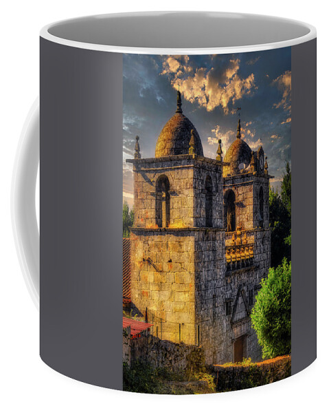 Baroque Church Coffee Mug featuring the photograph San Pedro de Moimenta Church by Micah Offman