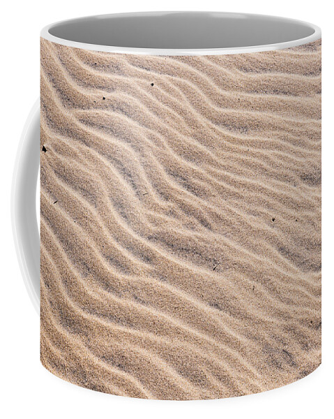 Beach Coffee Mug featuring the photograph Sand Waves in the Dunes by Rose Guinther