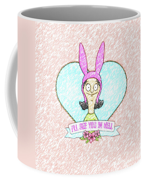 Comic Coffee Mug featuring the drawing Sarcastic comic by Darrell Foster