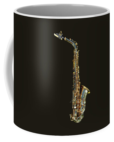 Saxophone Coffee Mug featuring the photograph Saxophone by Susan Savad