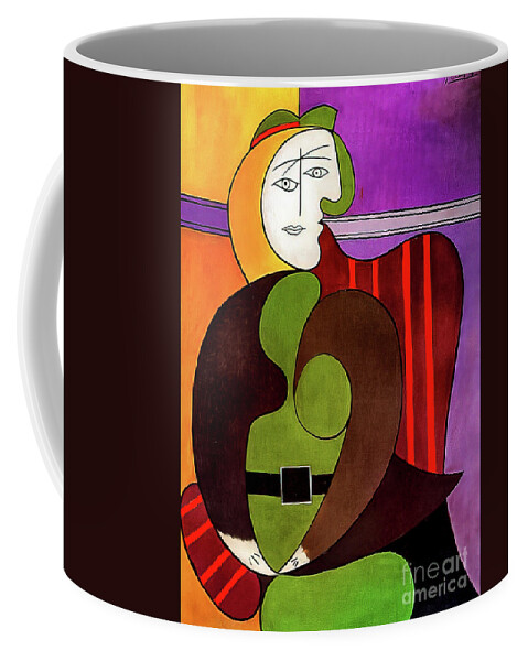 Land med statsborgerskab tang identifikation Seated Woman in a Red Armchair by Pablo Picasso 1931 Coffee Mug by Pablo  Picasso - Fine Art America