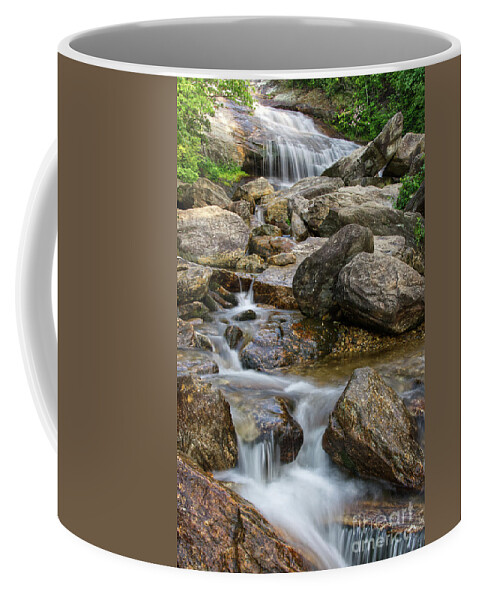 Blue Ridge Parkway Coffee Mug featuring the photograph Second Falls 8 by Phil Perkins