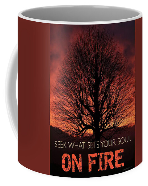Soul Coffee Mug featuring the photograph Seek What Sets Your Soul On Fire by Gail Marten
