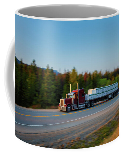  Coffee Mug featuring the photograph Road Truckin' by Rick Deacon
