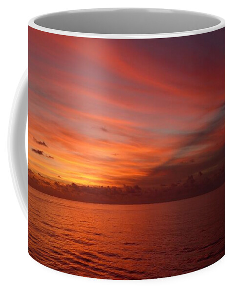 Ocean Coffee Mug featuring the photograph Serene Sunrise by Ocean View Photography