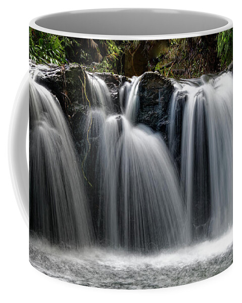 Waterfall Coffee Mug featuring the photograph Serene Waters by Heidi Fickinger