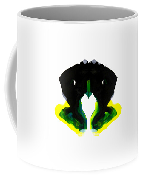 Statement Coffee Mug featuring the painting Serpent Security by Stephenie Zagorski