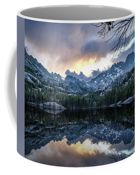Landscape Coffee Mug featuring the photograph Shadow Lake Reflections by Romeo Victor