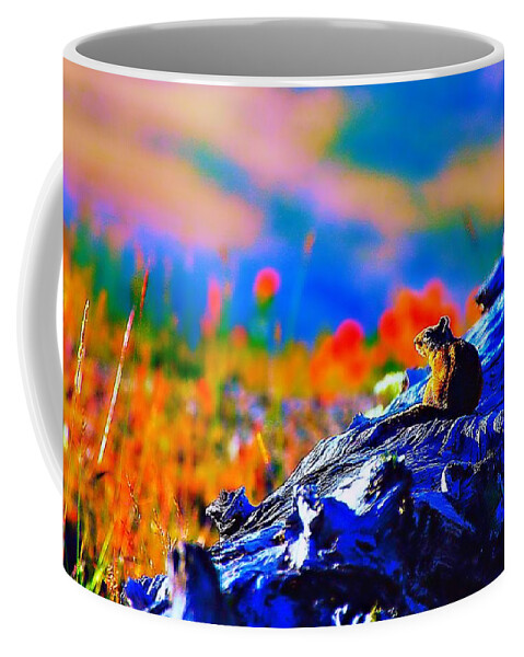 Mt. St. Helens Coffee Mug featuring the photograph Sharing the Sunset by Steve Warnstaff