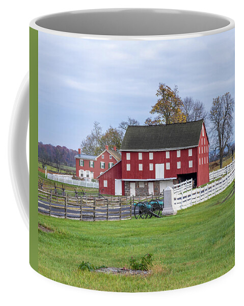 Farm Coffee Mug featuring the photograph Shefry Farm by Rod Best