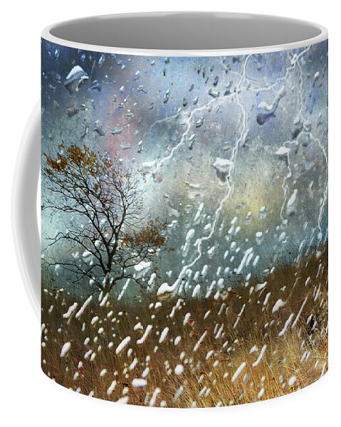 Storm Coffee Mug featuring the photograph Shelter From The Storm by Ed Hall
