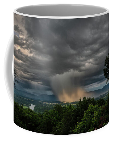 Lara Ellis Photography Coffee Mug featuring the photograph Shenandoah Valley Stormscape by Lara Ellis