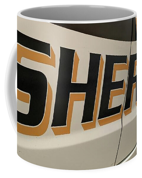 Sheriff Coffee Mug featuring the photograph Sheriff by Lee Darnell