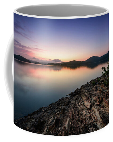 Beaver Bend Coffee Mug featuring the photograph Shimmery by Michael Scott