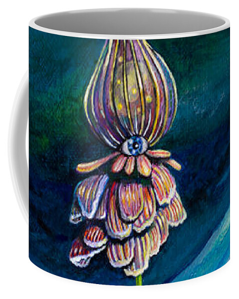 Optimism Coffee Mug featuring the painting Shine Bright by Mindy Huntress