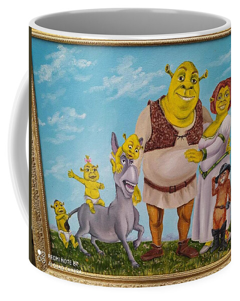 Shrek Coffee Mug by SKM Gallery - Fine Art America