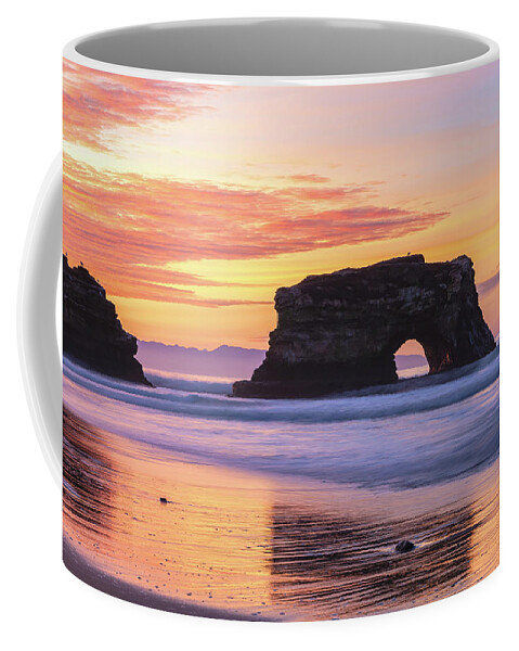 American Landscapes Coffee Mug featuring the photograph Silhouette Natural Bridge by Jonathan Nguyen