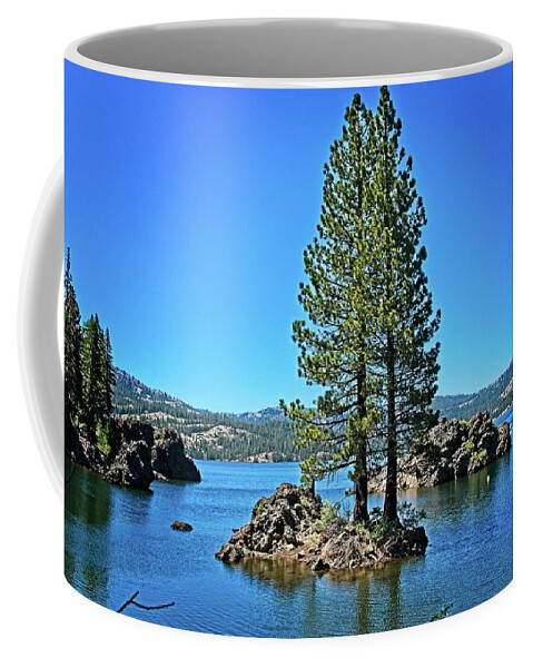 Lake Coffee Mug featuring the photograph Silver Lake Cove by David Desautel