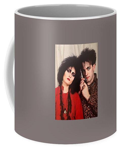 Siouxsie Sioux And Robert Smith Slim Fit Tshirt Classic T Shirt Coffee Mug  by Tomas Hernandez - Fine Art America