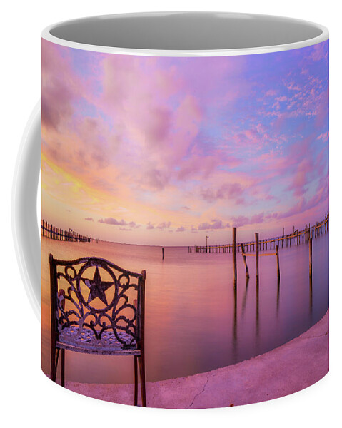 Copano Coffee Mug featuring the photograph Sit Back and Enjoy the Show by Christopher Rice