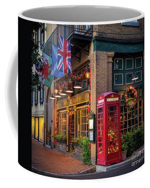 America Coffee Mug featuring the photograph Six Pence Pub by Inge Johnsson