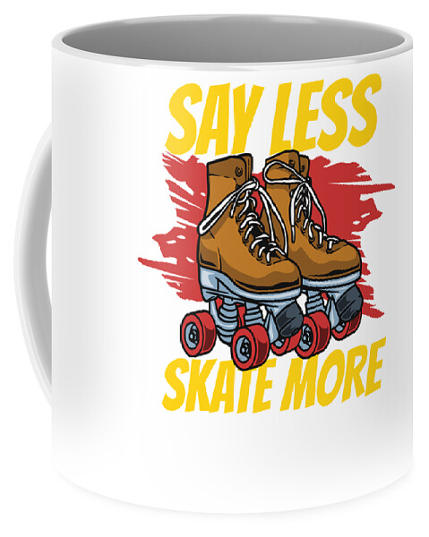 Birthday Gift for Roller Skater Roller Skating Gift For Skaters Christmas Gift The Roller Rink is My Happy Place Coffee Mug
