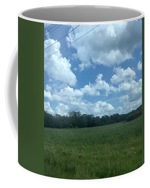  Coffee Mug featuring the photograph sky by Angie ONeal