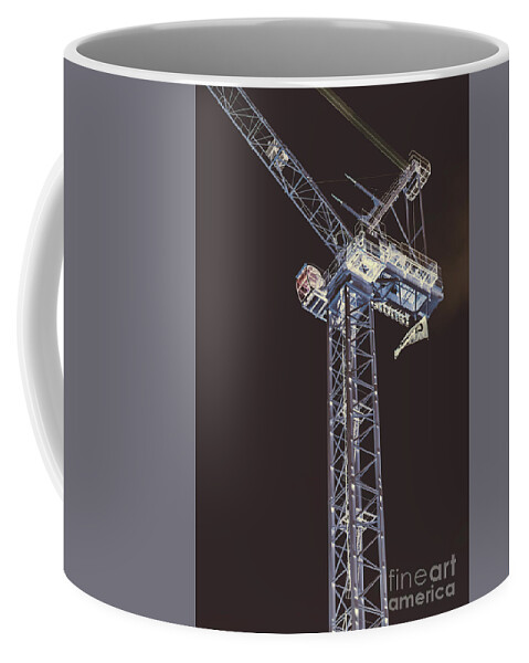 Industrial Coffee Mug featuring the photograph Sky build by Jorgo Photography