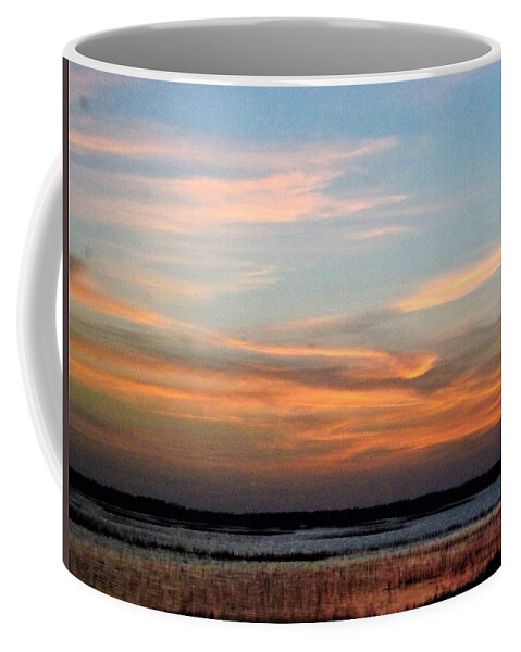 Clouds Coffee Mug featuring the photograph Sky Glow by Jacqueline Whitcomb