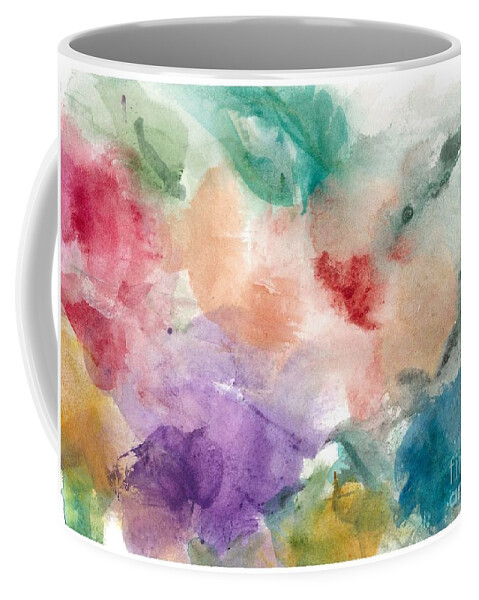 Water Coffee Mug featuring the painting Sky by Loretta Coca