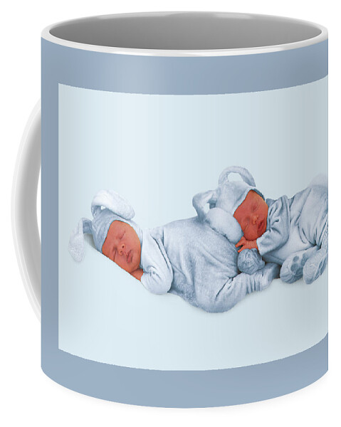 Bunnies Coffee Mug featuring the photograph Sleeping Bunnies #7 by Anne Geddes