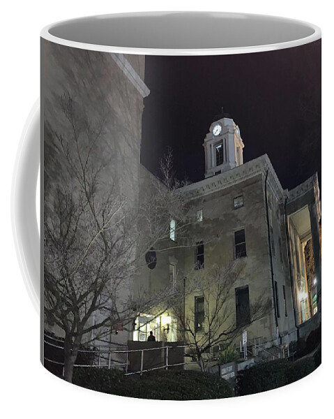 Court Coffee Mug featuring the photograph Small Town Justice by Lee Darnell