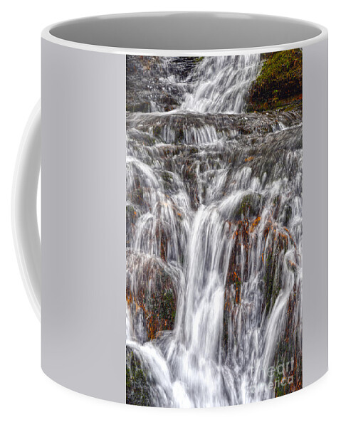 Waterfalls Coffee Mug featuring the photograph Small Waterfalls 3 by Phil Perkins