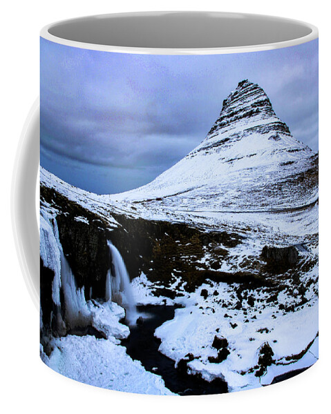 Snaefellsnes Peninsula Coffee Mug featuring the photograph The Cold Light Of Day - Snaefellsnes Peninsula, Iceland by Earth And Spirit