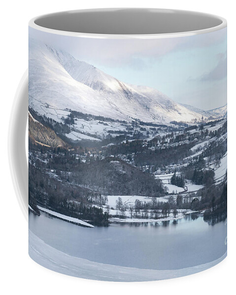 Photographer Coffee Mug featuring the photograph Snow covered mountains, the Lake District by Perry Rodriguez