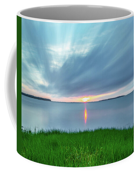 Long Exposure Coffee Mug featuring the photograph Soft Sea Grass by William Bretton