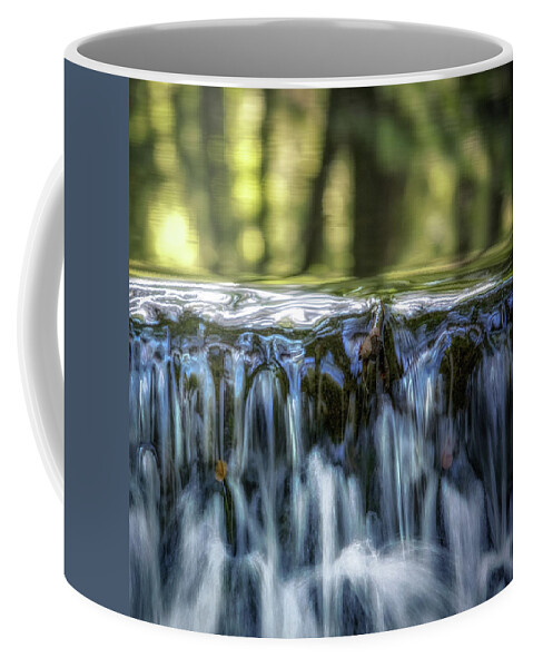 Soft Waterfall Coffee Mug featuring the photograph Soft waterfall by Donald Kinney