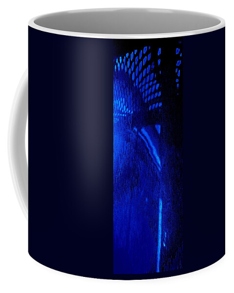 Blue Coffee Mug featuring the photograph Something Blue by VIVA Anderson