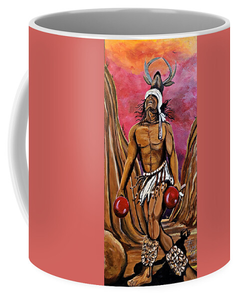  Coffee Mug featuring the painting Sonoran Son III by Emanuel Alvarez Valencia