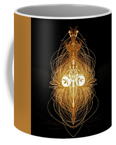 Mysticism Coffee Mug featuring the digital art Sorcerer by Pelo Blanco Photo