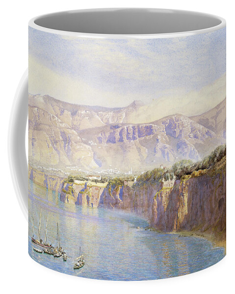 Sorrento Coffee Mug featuring the painting Sorrento by Long Shot