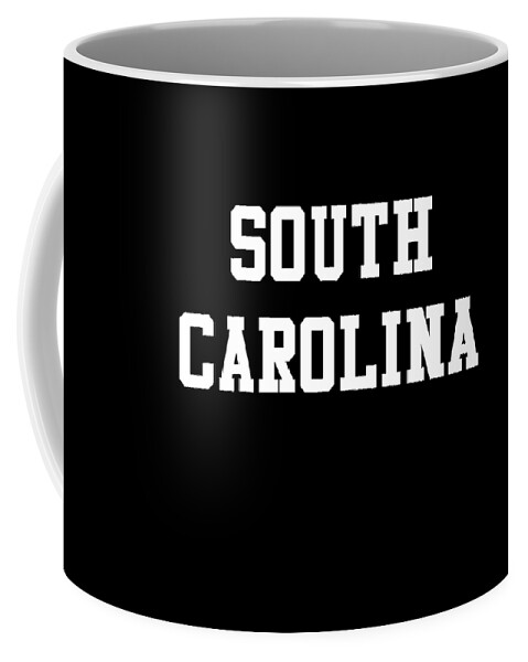 Funny Coffee Mug featuring the digital art South Carolina by Flippin Sweet Gear