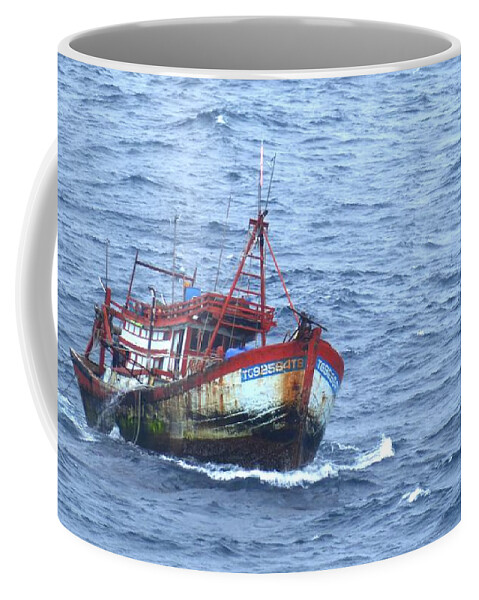 Ocean View Coffee Mug featuring the photograph South China Sea Fishing by Ocean View Photography