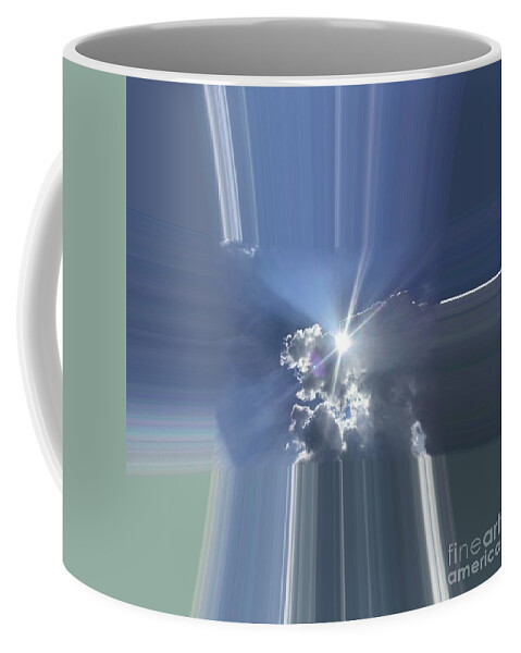 Clouds Coffee Mug featuring the photograph Sparkle cloud by Catherine Wilson