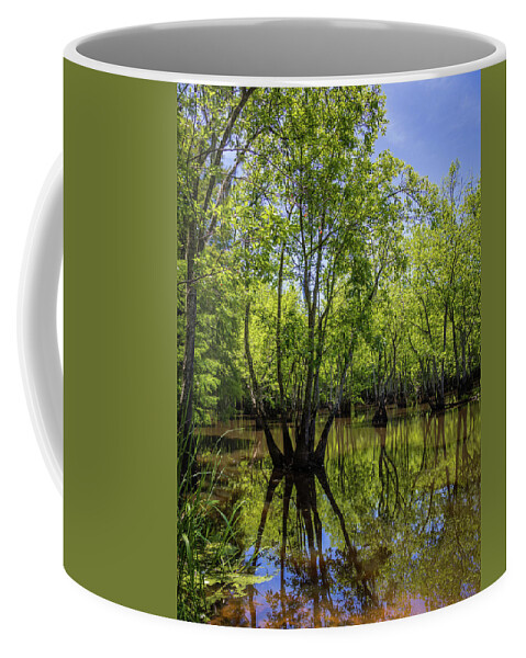 2022 Coffee Mug featuring the photograph Sparkleberry Landing-1 by Charles Hite