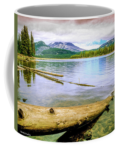 Lake Coffee Mug featuring the photograph Sparks Lake Oregon by Randy Bradley